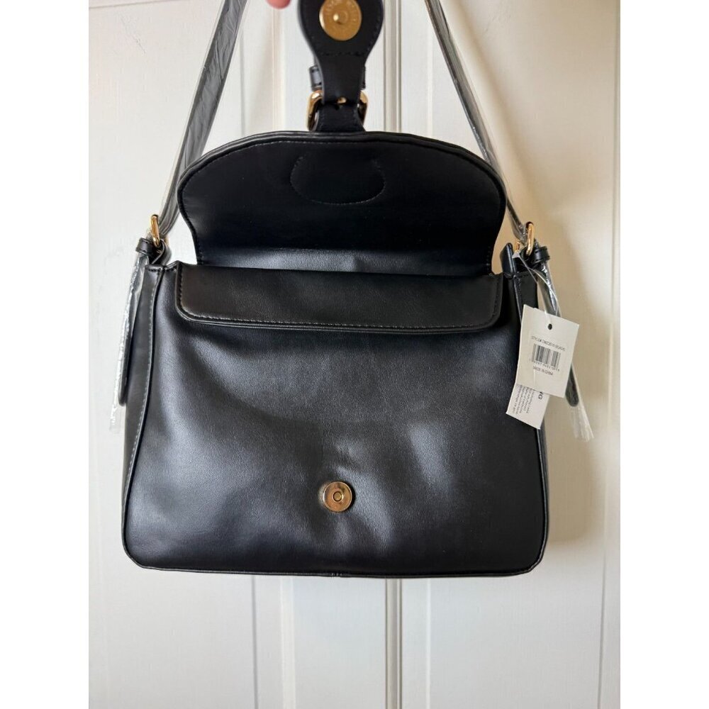 New York & Company Women's James Black Shoulder Bag NWT - Picture 6 of 14